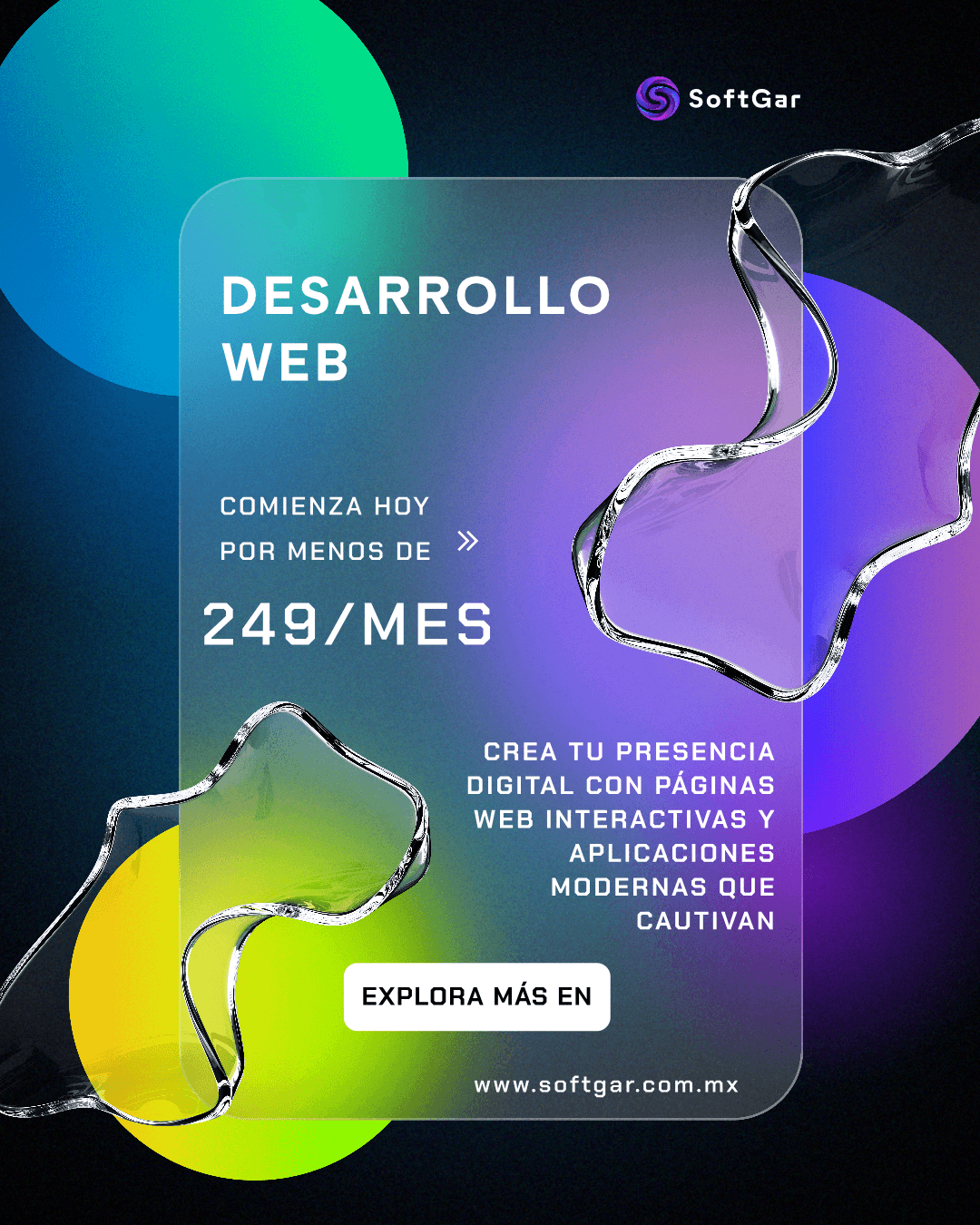 Desarrollo de sitios web profesionales para empresas en México - SoftGar