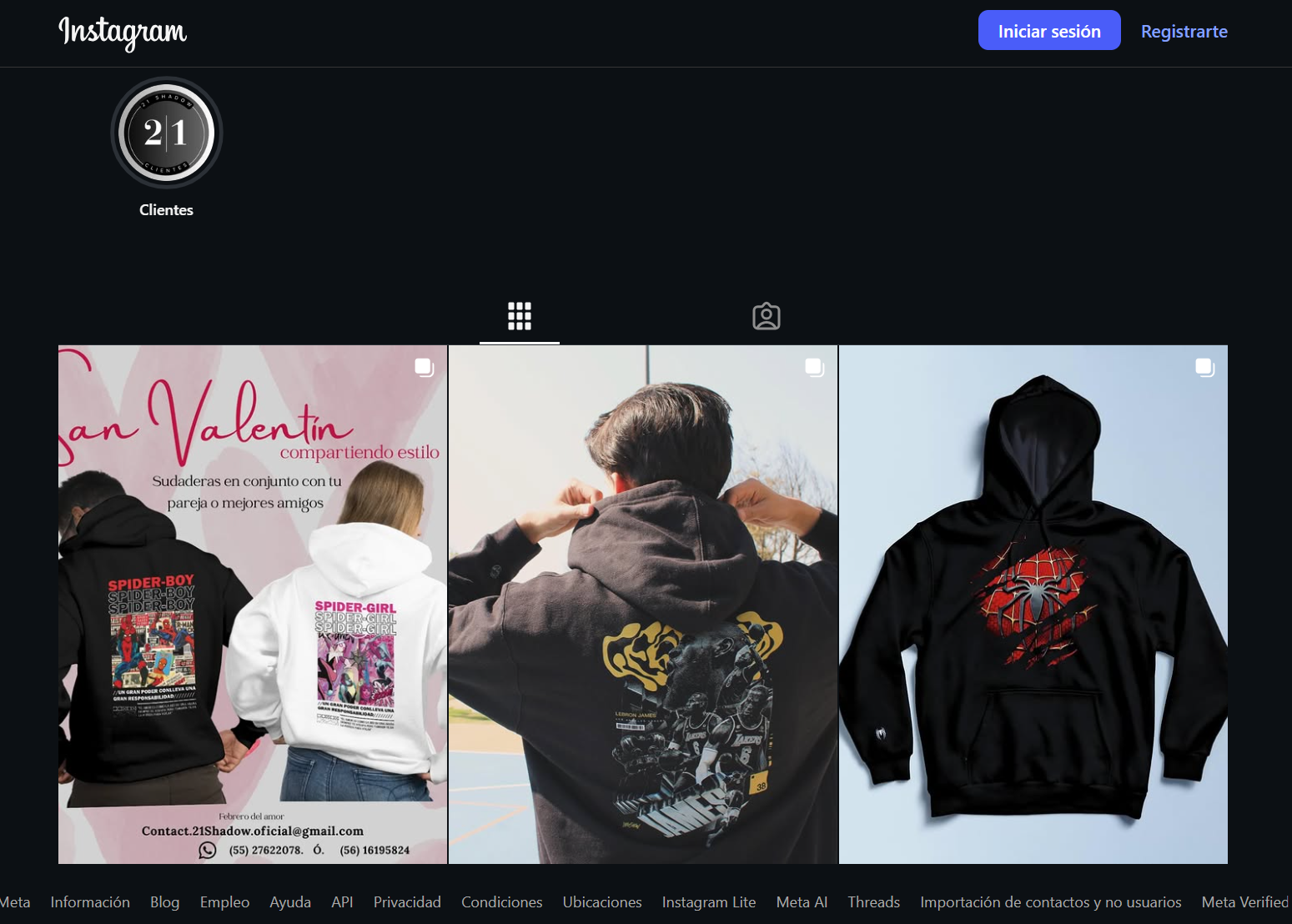 Shadow 21 - Instagram